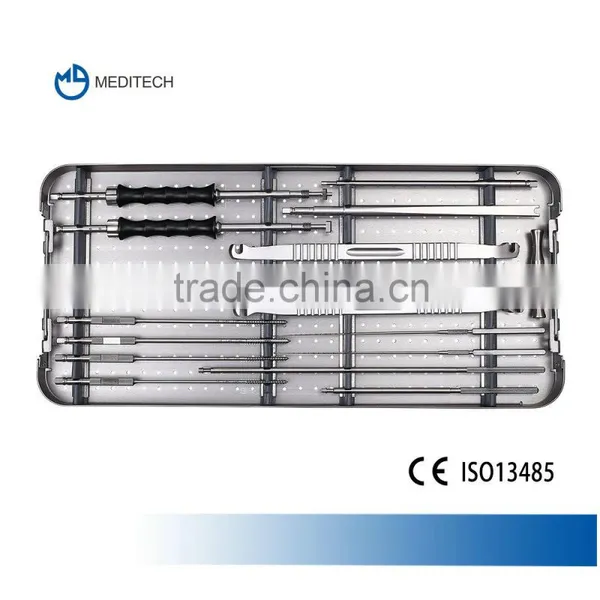 High Qualified Orthopedic Spinal Pedicle Screw System Instrument Set photo-2