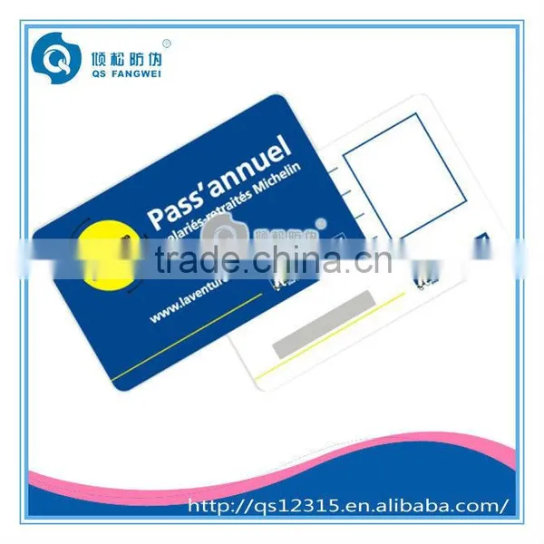 Printing Plastic Scratch Card