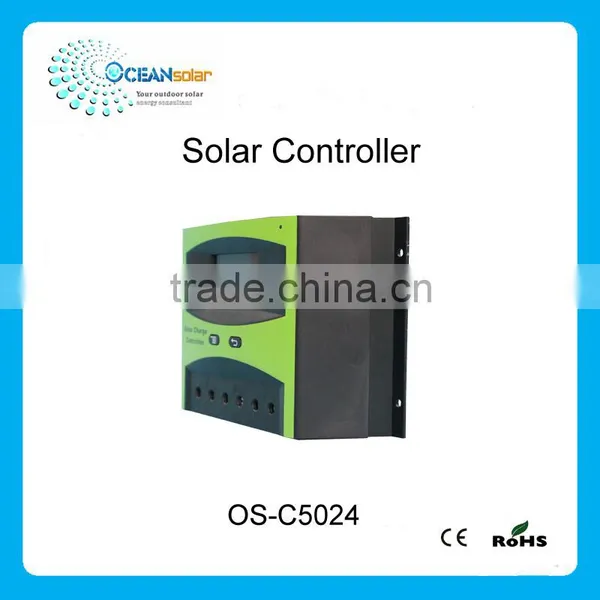 50A 12V 24V PWM Solar Regulator for Home System photo-2