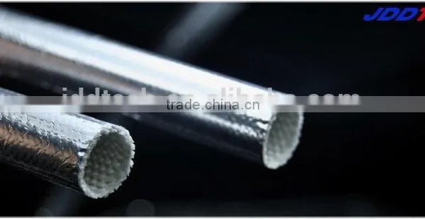 Aluminum Heat Reflect Fiberglass Sleeving photo-2