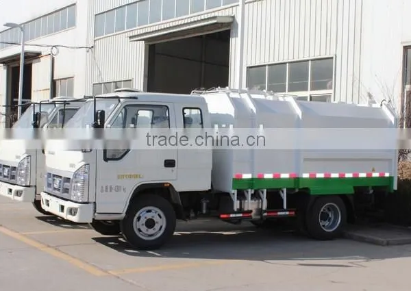 7cbm 4x2 Small Garbage Truck, Cleaning Truck for Sale photo-3
