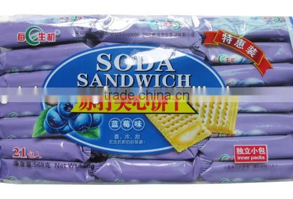 Blueberry Soda Sandwich Biscuit