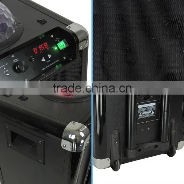 8" Bluetooth Portable Speaker Box With Ball Light,USB,SD,FM Radio, Portable Speaker Box L-95 photo-5