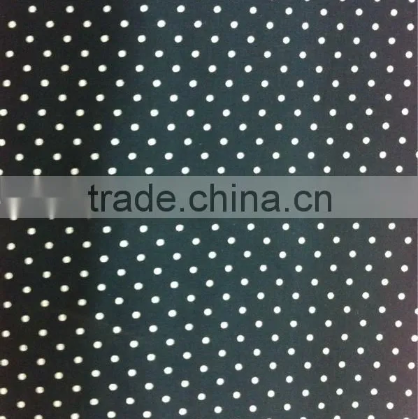 100% Cotton Polka Dot Printed Fabric for Dress