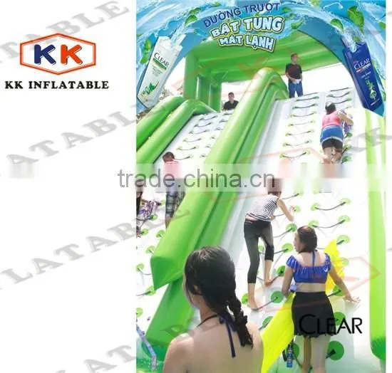 Sealed Giant Inflatable Slip N Slide, Inflatable City Slide, Giant Inflatable Water Slide City photo-2