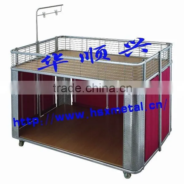 Supermarket Department Store Folding Promotional Table Display HSX-2013 photo-2