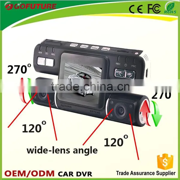 hd 1080p car rear view camera system with gps tracking plotter car dvr