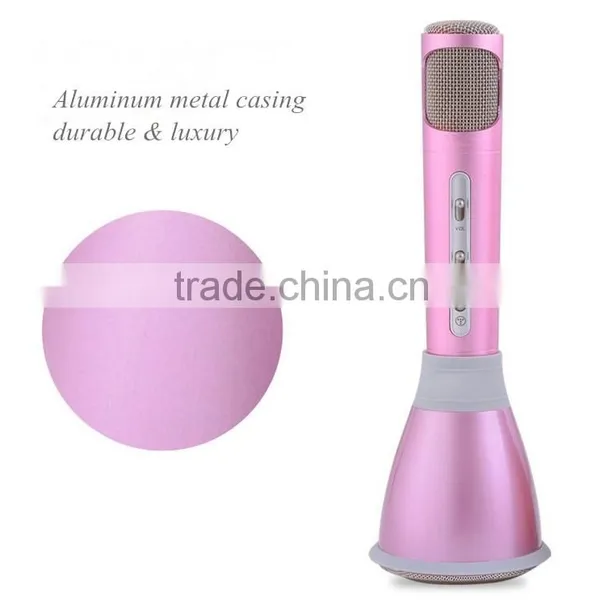 2016 Hot Selling K068 Wireless Bluetooth Microphone and Karaoke Player Microphone photo-2