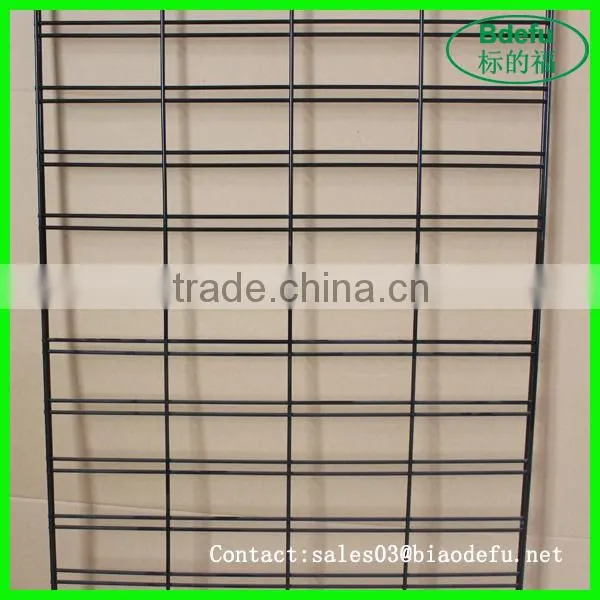 Chroming Slat Wire Panel Metal Grid Mesh Wall Panels Display Metal Grid Panel photo-2