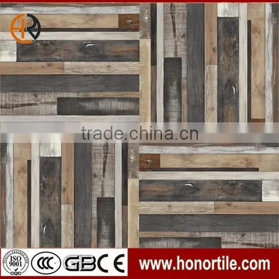 Glazed Rustic Wood Porcelain Tile 24x24 Made in China photo-3