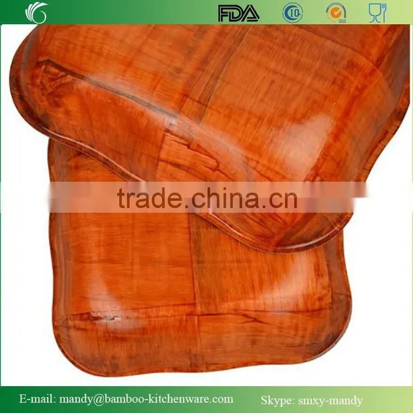 W622 Wooden Woven Snack Bowl, Woven Salad Bowl photo-2