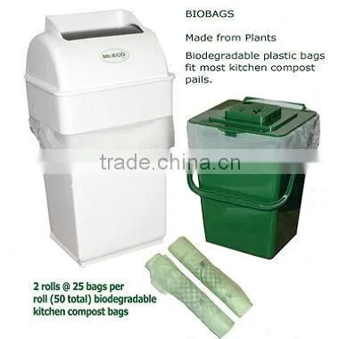 EN13432 and ASTM D 6400 Eco Friendly Biodegradable Caddy Bag photo-6