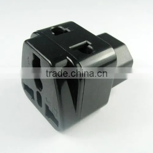 New Products 2016 China Hot Product Universal to Iec C14 Male Plug Adapter ac Adapter WDI-320 photo-2