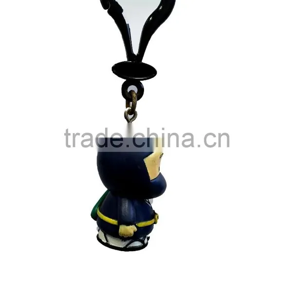 5cm Plastic Keychain Toys,Custom Vinyl Gift Toys photo-2