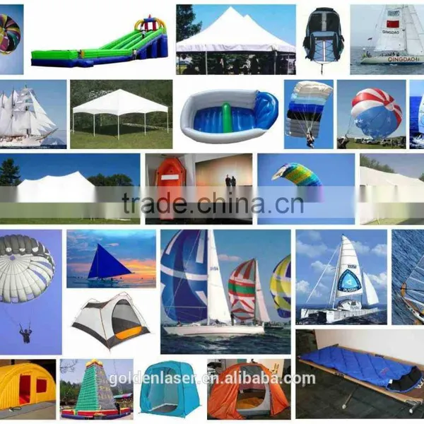 Fabric Textile PVC Canvas Laser Cutter for Tent photo-6