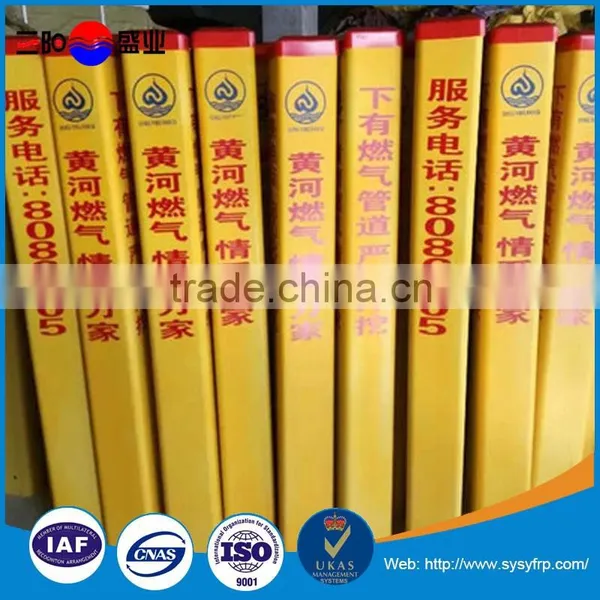 Warning Signs Pile/ Road Cable Safety Signs Pile/ Mark Signs Board Warning Signs Pile photo-3