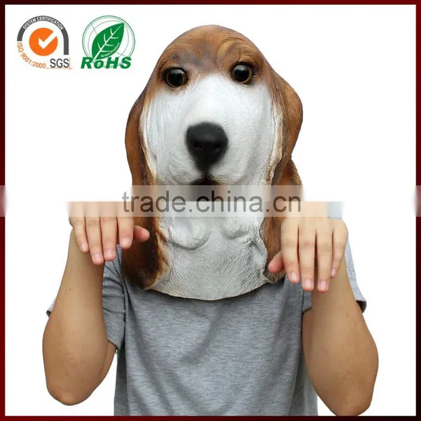Cosplay Carnival Costume ANIMAL FACE BET Pug DOG Mask photo-2
