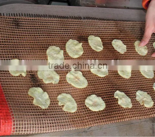 Industrial Continuous Conveyor Belt Type Microwave Dryer for Potato Chips Process Machine photo-2