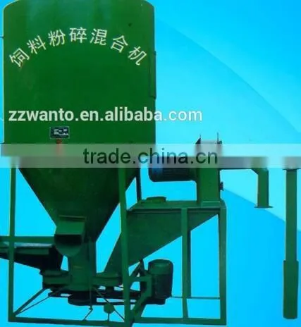 High Efficiency Animal Feed Crusher and Mixer Low Cost Grinder photo-2