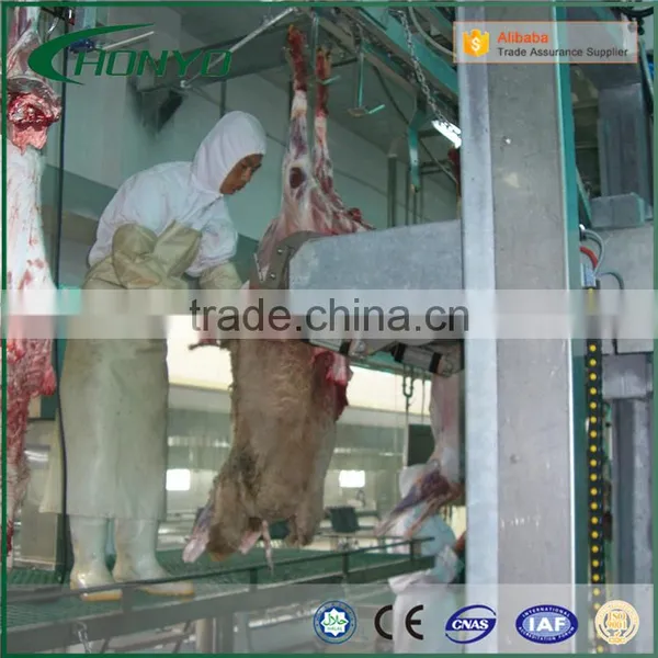 HALAL Automatic Sheep Conveying System Slaughtering Machine Of Sheep Abattoir Equipment photo-6