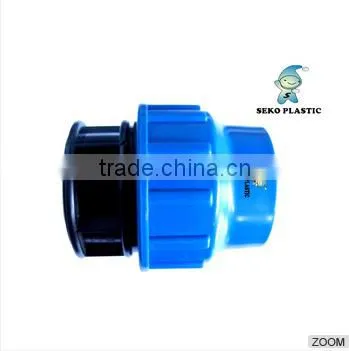ISO PP Pipe Fitting for Irrigation, PP Compression Elbow/PP Material Plastic Pipe Compression Fittings Equal Elbow photo-4