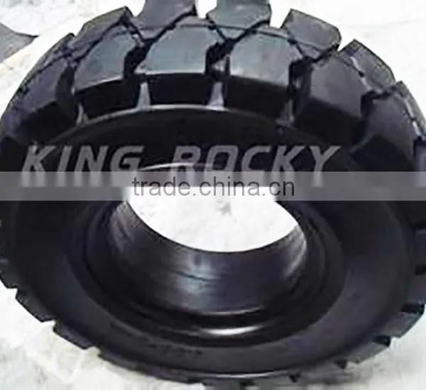 High Quality Rubber Forklift Solid Tire 300-15 photo-5