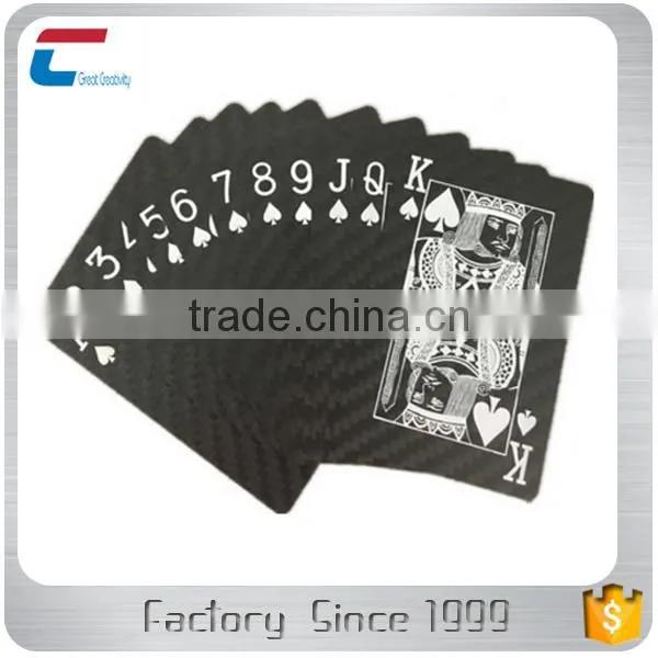 Custom Printable Premium Quality Carbon Fiber Metal Playing Card & Business Cards photo-2