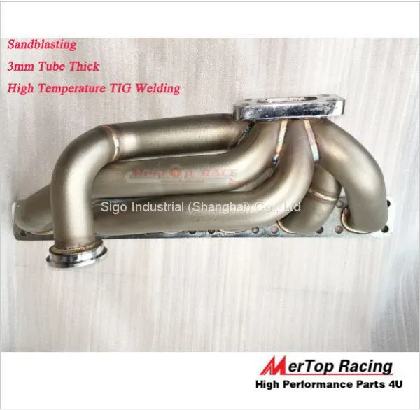Mertop Race Update 3.0mm Thick B** T4/T3 Turbo Manifold E30 E34 24V M50/M52/S50/S52 photo-2