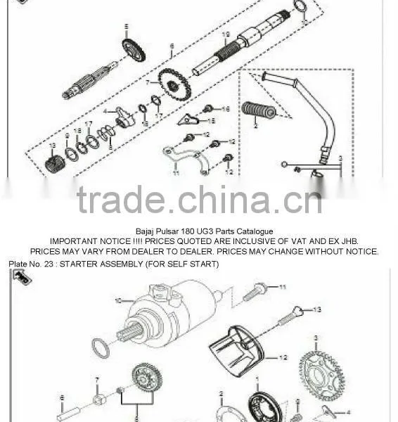 OEM Quality Bajaj Boxer Ct100 Bajaj Chetak India photo-3