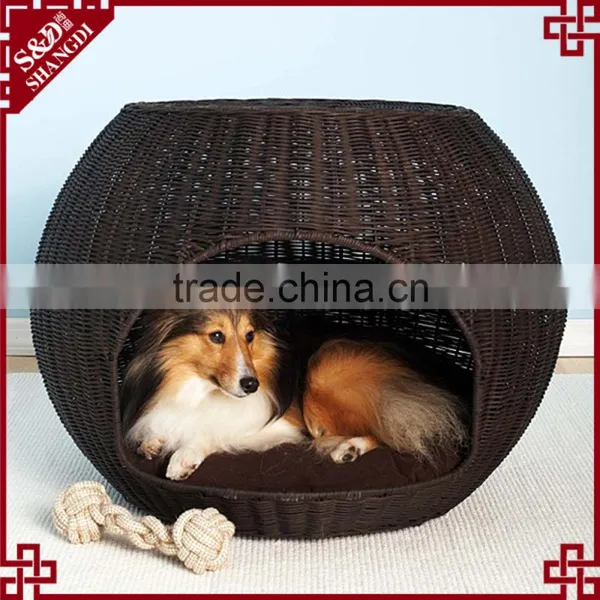 Indoor Rattan Pet Bed Cheap Dog Houses photo-4