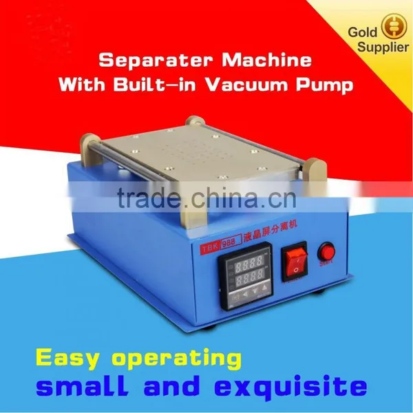 2015 New Coming,lcd and Touch Screen Separator Machine With Pump Inside for Broken Glass for Every Brand Mobile photo-3