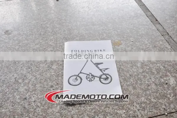 High Class 16 Inch Folding Bicycle photo-5