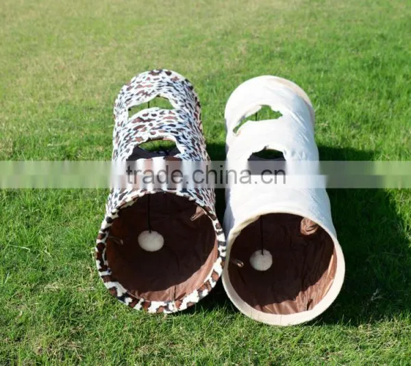 Pet Toy Large v and Single Layer Tunnel Plastic Film Greenhouse Pop up Tent Cat Tunnel photo-2