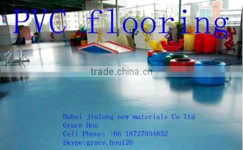 3d Vinyl Laminating Plastic Outdoor Wooden Flooring photo-4