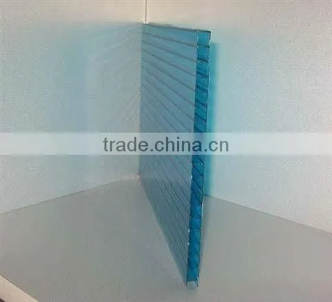 4-18mm UV-protection Red Polycarbonate Hollow Sheet photo-6