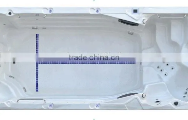 5.8m Length Outdoor Spa Fiber Glass Swimming Pools Spa Pool for Sale photo-5