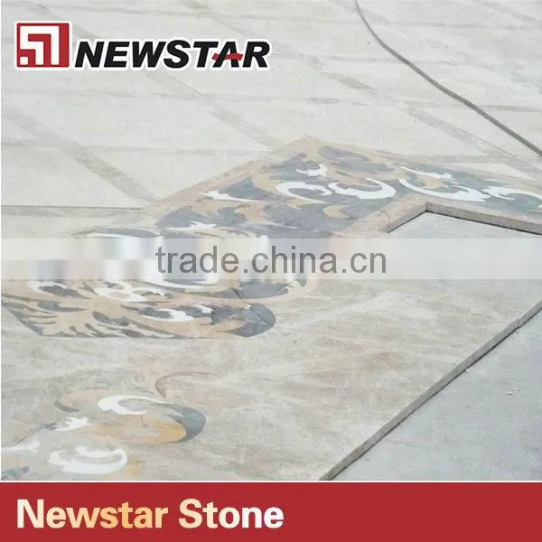 Newstar Marble Medallion Pattern Floor Tile Design Waterjet Mosaic photo-5