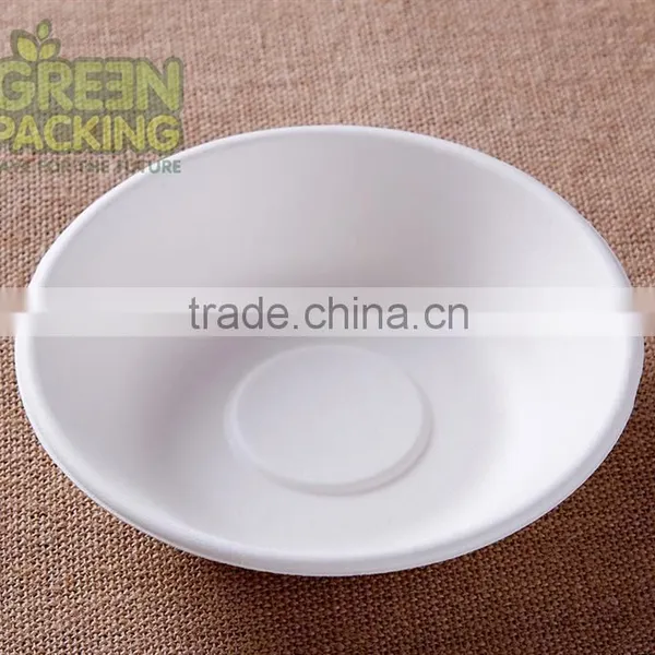 6inch Eco-friendly Japan Sugarcane Shallow Bowls 160x37 L010 photo-3