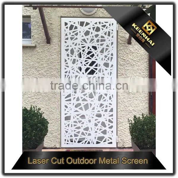 Perporated 304 Stainless Steel Laser Cut Metal Screens photo-3