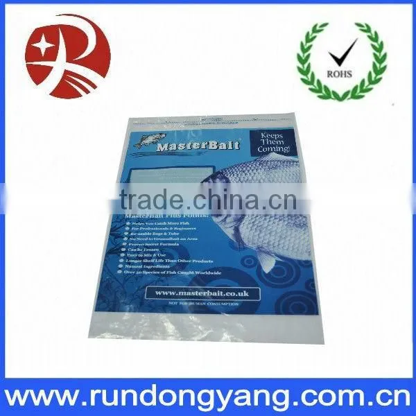 Customized Blue Paper Plastic Bag for Food
