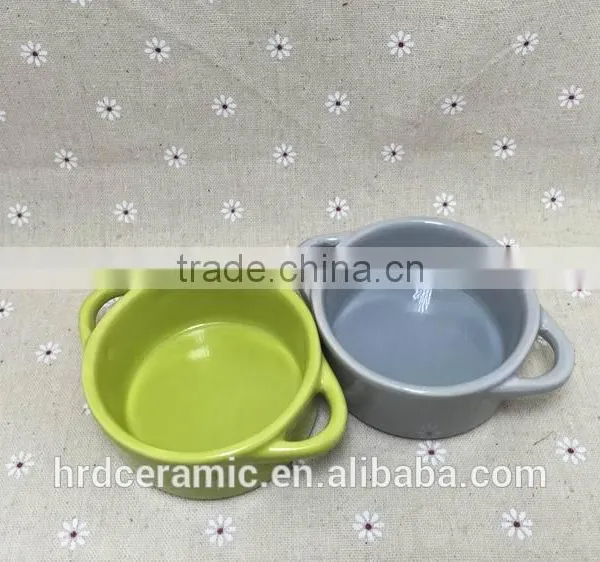 Stocked White Round Ceramic Soap Dish/cheap Ceramic Bowl Dishes photo-3