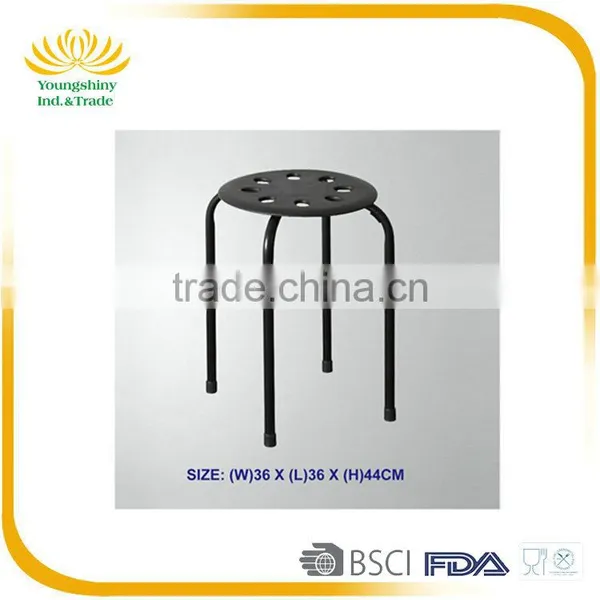 Simple Design Metal Dining Chair, Home Goods Black Hotel Metal Wholesale Dining Chair photo-2