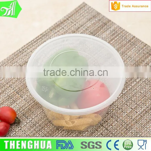 Disposable Food Container,plastic Food Storage Salad Bowl