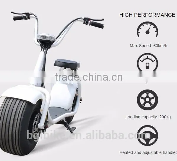 2017 New Citycoco City Scooter Big Power Electric Mobility Scooter photo-6