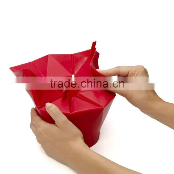 2016 Whole Sale Food Grade Silicone Pop Top Silicone Microwave Popcorn Popper photo-3