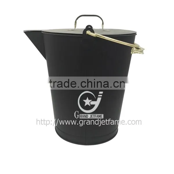 Fireplace Accessories Matt Black Antique Coal Bucket photo-4
