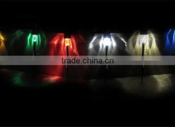 2016 New Hot Solar Power Torch Pattern LED Garden Outdoor View Path Lamp Yard Lawn Light photo-2