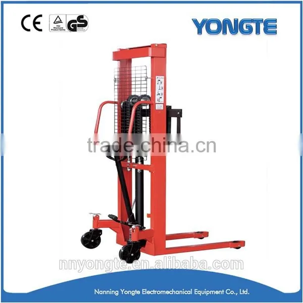 Good Manufacturer 2 Ton Hand Pallet Stacker/truck Forklift/Manual Hydraulic Stacker photo-6