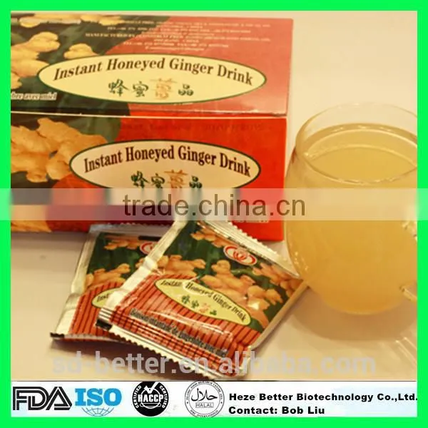 Honey Ginger Tea, Instant Ginger Tea Granules, Honeyed Lemon Ginger Drink photo-2