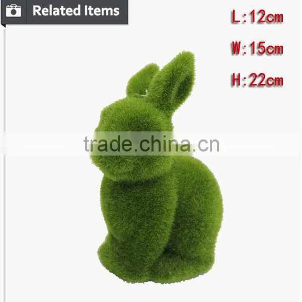 Pet Product Gardening Item for Home and Garden Decoration Moss Rabbit photo-2